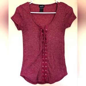 Sexy Lace Down Short